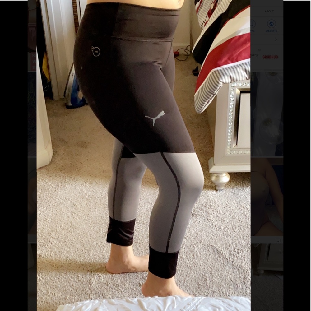 Puma workout Capri leggings.🖤